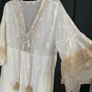 Gorgeous Elegant Lacy Sun Dress L/XL